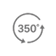 카메라 최대 350도